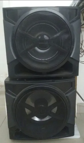 2 Caixas  Subwoofer Sony 10 Ss-wgr555 - 200 Rms - 5 Ohms
