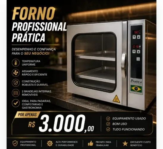 Forno elétrico industrial
