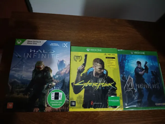 Lote jogos Xbox One Lacrados