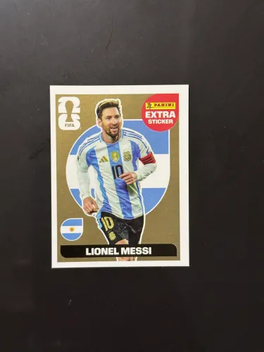 Messi dourado extra legend