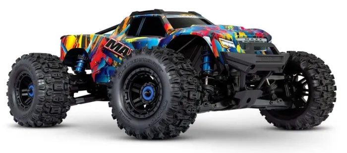 CARRO TRAXXAS 1/10 MAXX MONSTER TRUCK TQI 4S WIDEMAXX RNR 89086-4