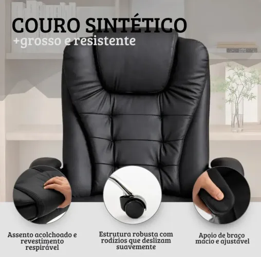 Cadeira tipo presidente