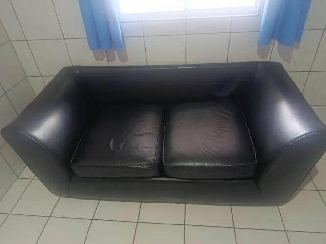 Sofá com defeito