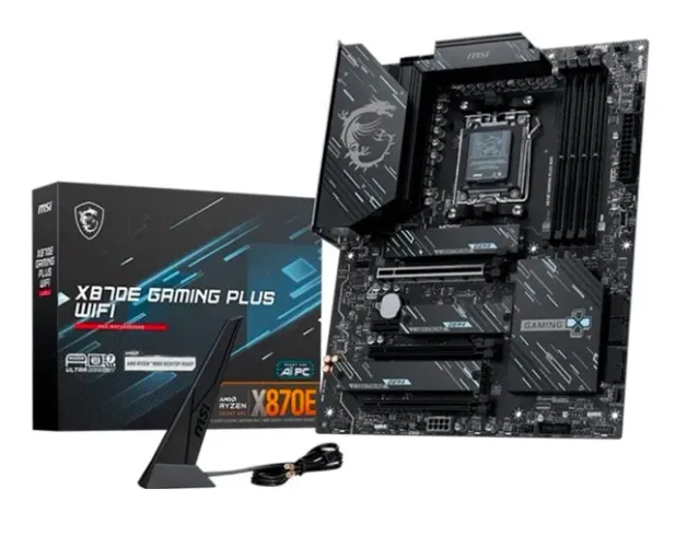 Placa-Mãe MSI X870E GAMING PLUS WIFI, AMD, AM5