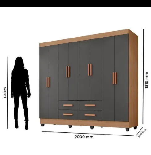 Vendo urgente guarda roupa casal novo