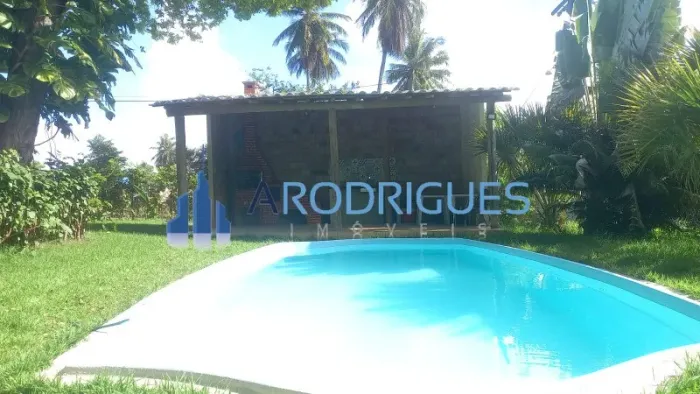 Sítio de Luxo em Barra do Jacuípe 1.600m² de Área Venda e Locação Anual - Mobiliado, a 3km