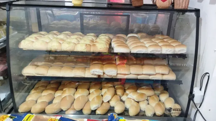 Balcão de pão natural balcão frio