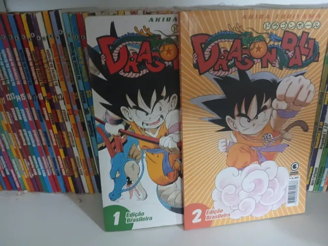 Manga Dragon ball clássico e z Conrad completo 1 ao 83