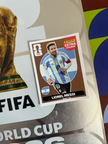 Figurinha Legend Messi Bronze 2026