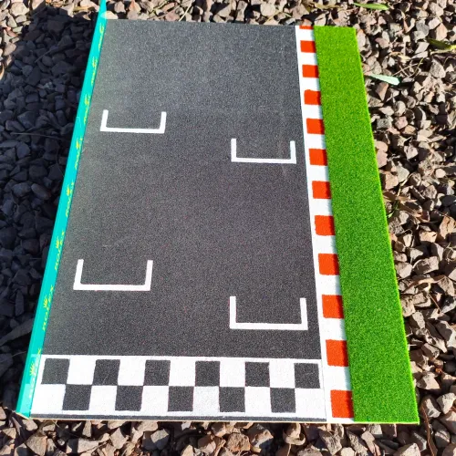 Pista de corrida F1 Grid de Largada 1:43 | Espaço para 4 Carros - Ideal para Bburago