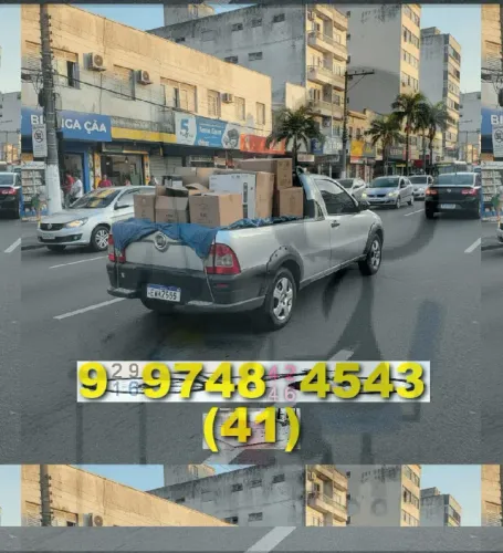 Frete! Transporte seguro e ágil para sua mudança! 41?9?9748?4543 EMS