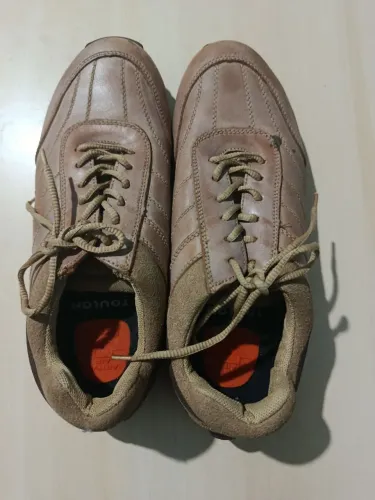 Tênis Toulon masculino em couro legítimo - 41 - Active Air System