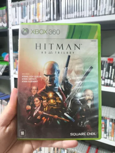Hitman HD Trilogy Xbox 360 (sem manual)