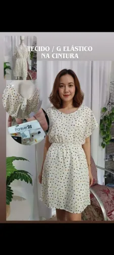 Vestido forever 21 tam G