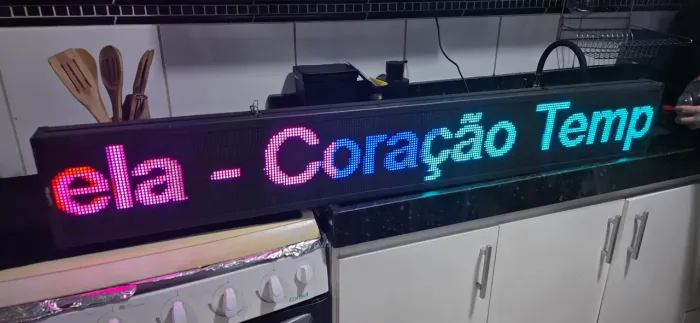 Letreiro de Led