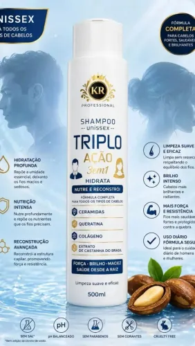 Shampoo uni sex