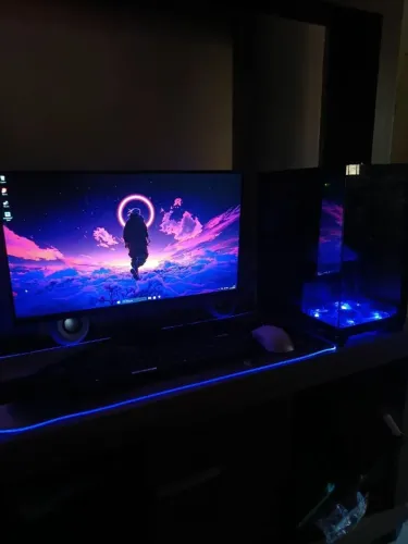 PC Gamer Completo + RX 580 + Monitor 27" 180Hz