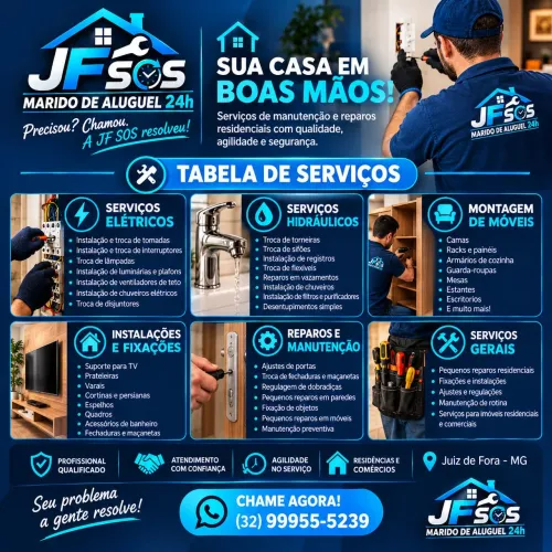 JF SOS Marido de Aluguel 24h