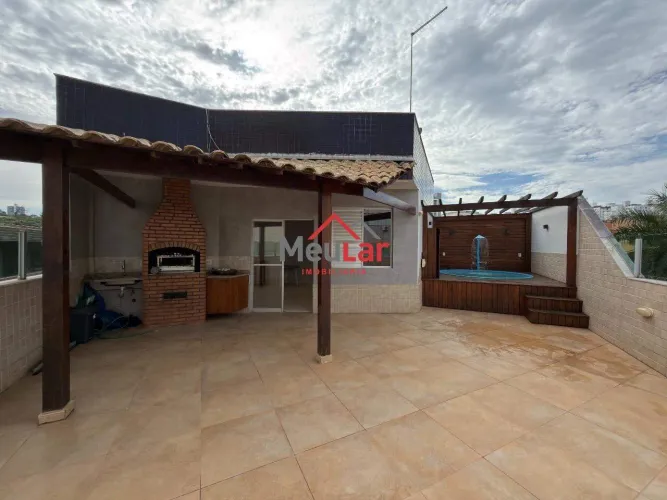 COBERTURA PARA LOCAÇÃO | 4 QUARTOS COM SUÍTE | HIDROMASSAGEM E ÁREA GOURMET | 2 VAGAS