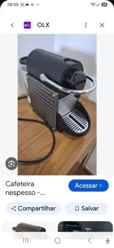 Cafeteira Nespresso