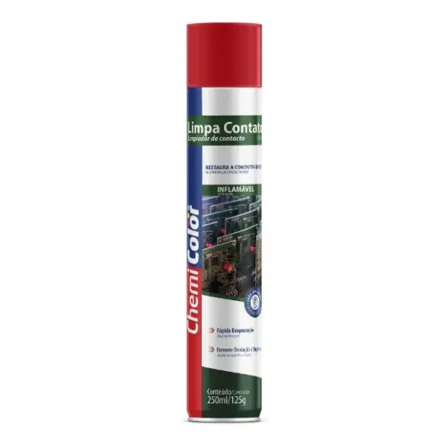 Limpa contato 250ml 125g spray Chemicolor