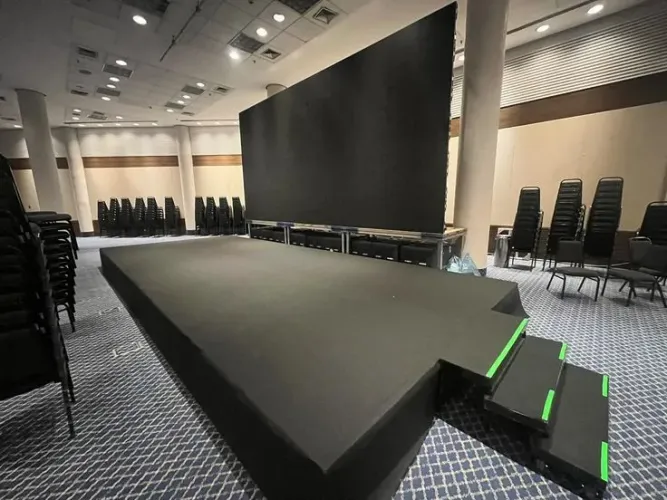 Púlpitos e palcos + projeto completo - Apoiamos igrejas pequenas!!