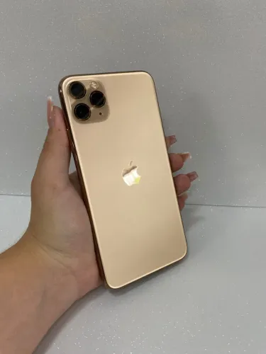 ?IPHONE 11 PRO MAX/*256GB* ?GOLD ?89% ?R$1.600