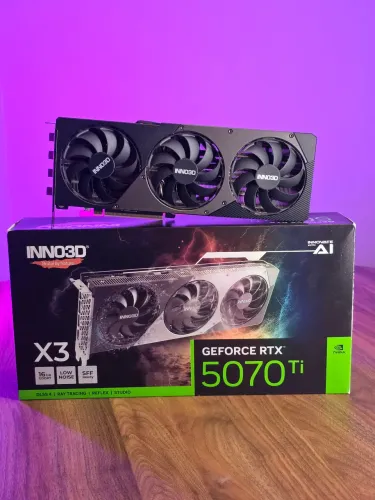 RTX 5070 ti 16gb Inno3d (NF + GARANTIA)