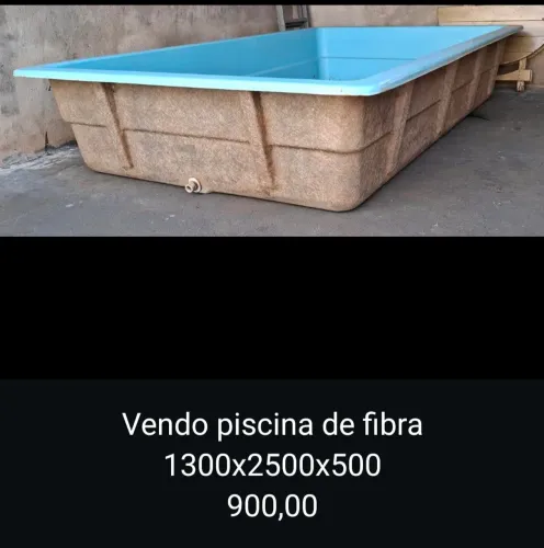 Piscina de fibra