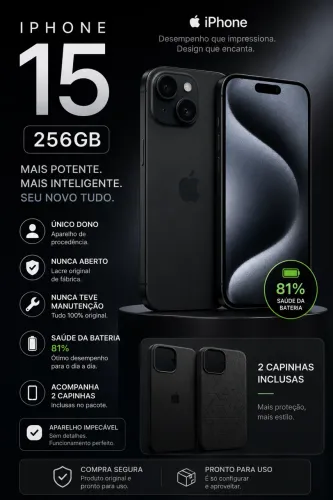 iPhone 15, 256GB
