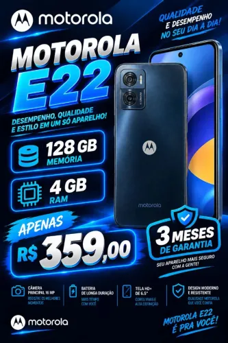 Moto E22 128 GB
