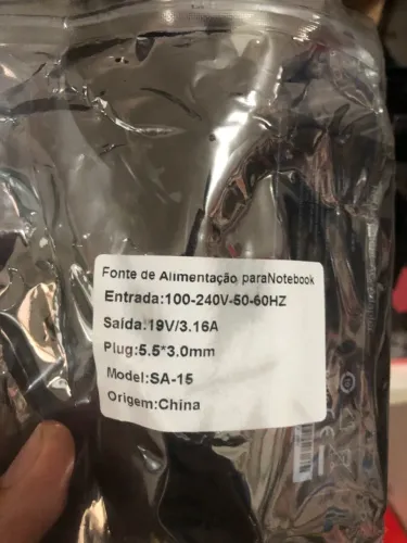 Carregador para Notebook Samsung