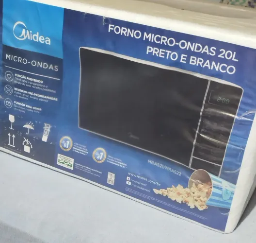 Vendo microondas novo 