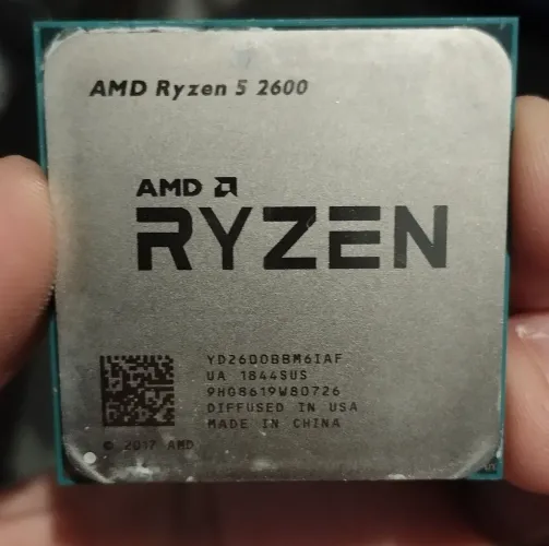 Processador Ryzen 5 2600 Hexa-Core 3.4GHz (3.9GHz Turbo)