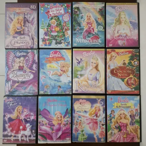 Barbie em DVD - Venda a partir de 5 filmes (ler legenda)