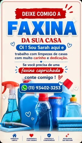 Faxina em casa