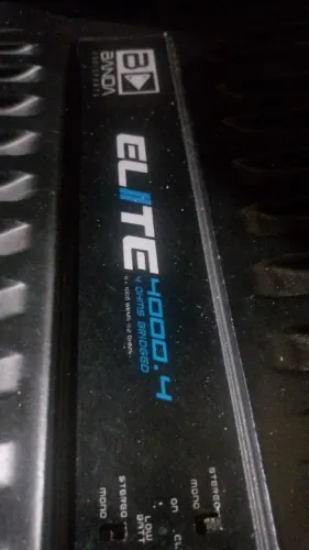 Banda Elite 4000.4 4 ohms Troco por 5000 2 ohms 