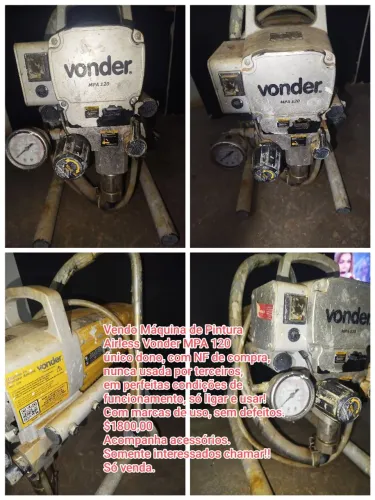 Máquina Airless de Pintura Vonder