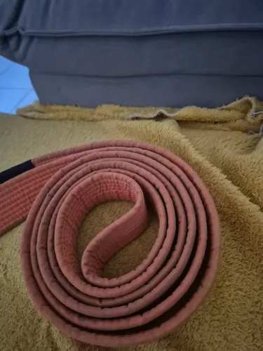 Faixa laranja Jiu-Jitsu 