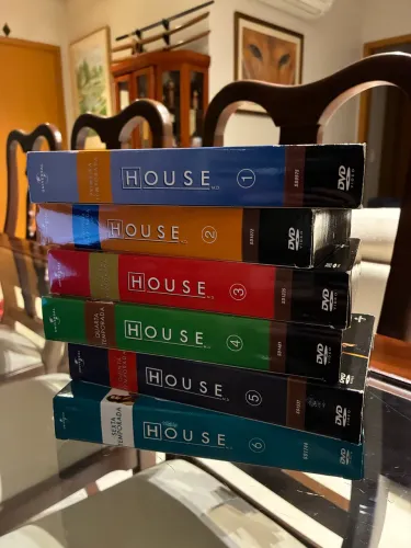 House 1a a 6a temporadas completas novos