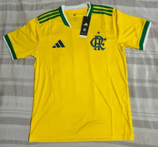 Camisa Flamengo Amarela 2026 Tamanho M