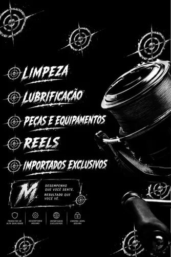Limpeza e Manutenção de Carretilha/Molinete