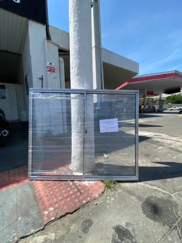 OFERTA LIMITADA - JANELA DE ALUMÍNIO 2F 1.00X1.20