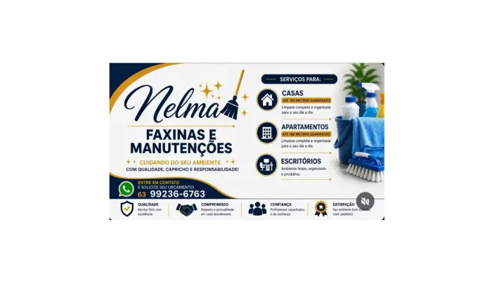 Faço faxinas