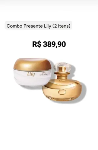 Combo presente Lily (2Itens)