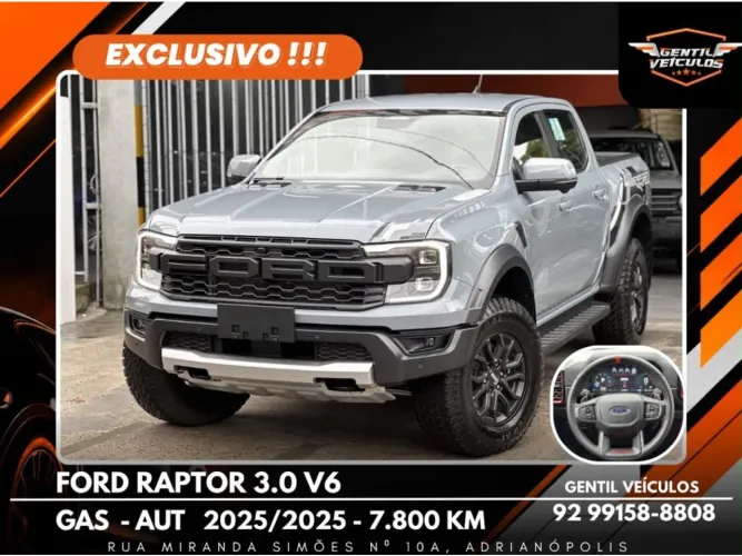 Ford Ranger Raptor 3.0 V6 Bi-turbo 4WD Aut. 2025