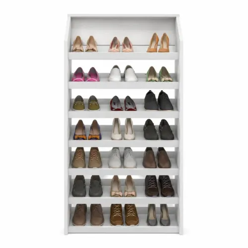 Sapateira Ravenna 7 prateleiras Branca 68cm Nova
