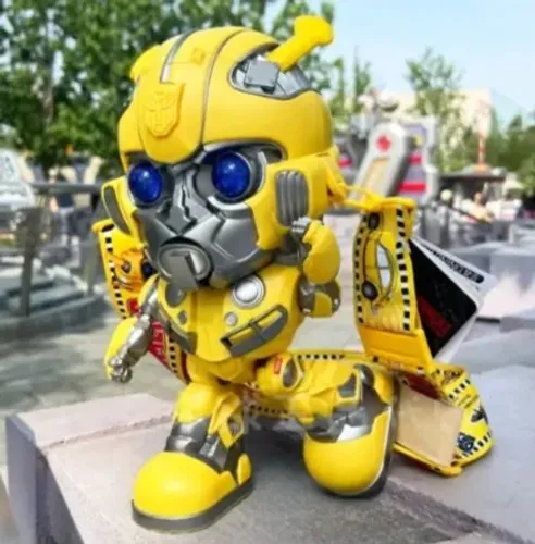 Boneco Universal Studios Bumblebee (balde De Pipoca)