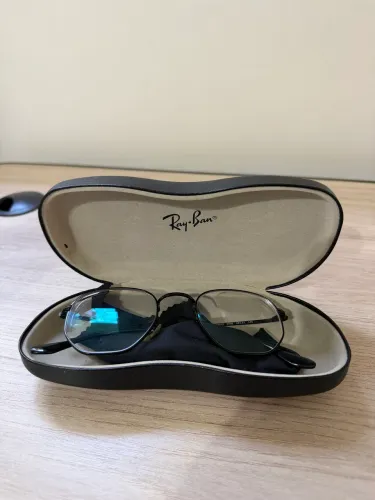 Armação Rayban Hexagonal Optics Preta