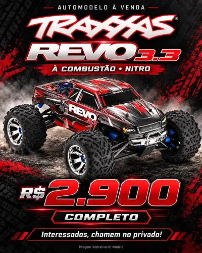 Automodelo TRAXXAS REVO 3.3